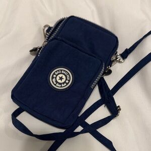 Stylish Navy Blue Belt Bag